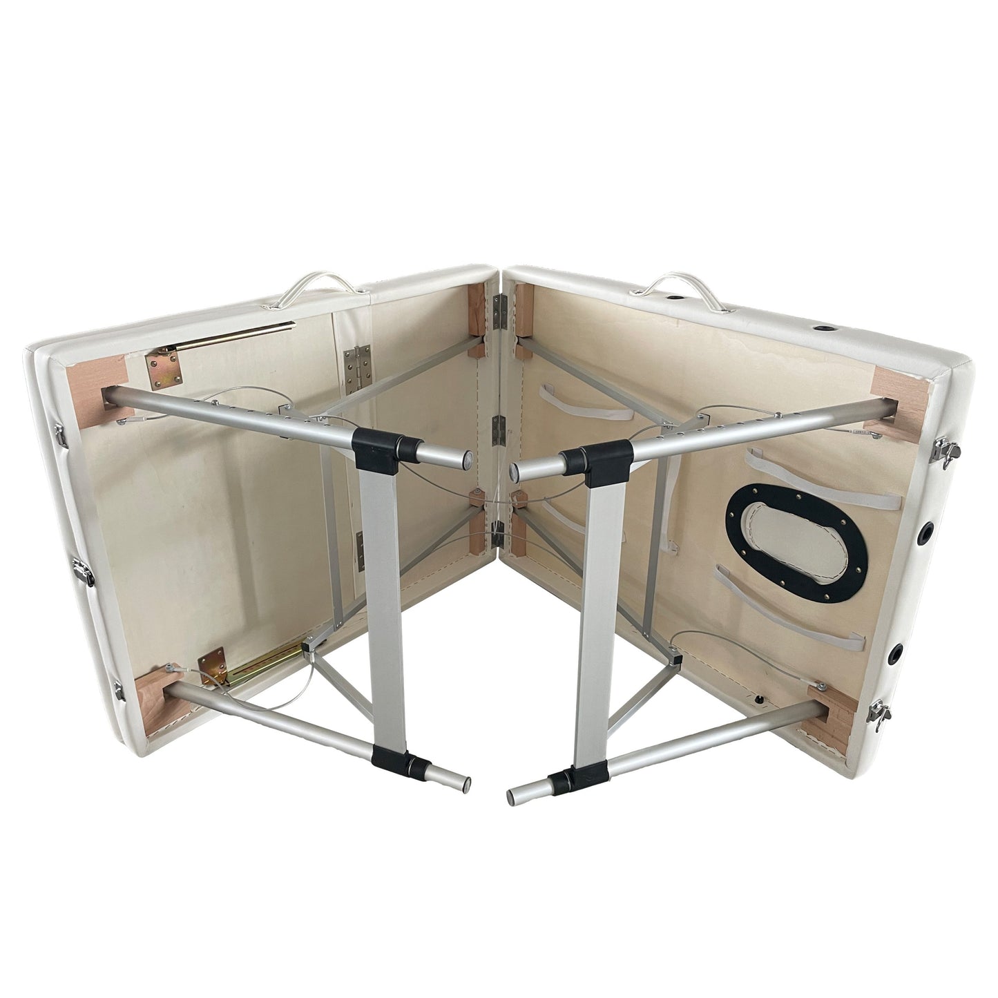 KARMA BLUFF PORTABLE FOLDABLE MASSAGE TABLE WHITE