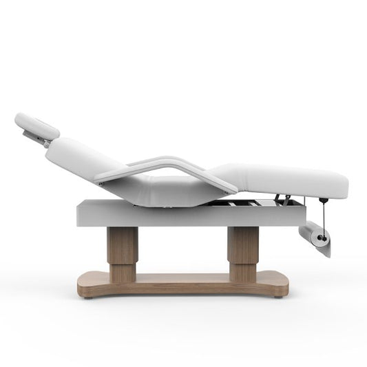 KARMA BETHELS BEACH BEAUTY BED OR TREATMENT TABLE FULL ELECTRIC WHITE