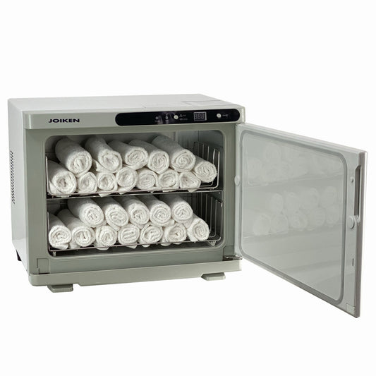 Hot & Cold Towel Warmer & Cooler - White | Dual Temperature Control