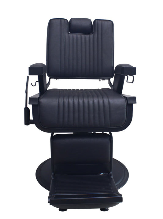 KARMA BRISBANE BARBER CHAIR BLACK & BLACK