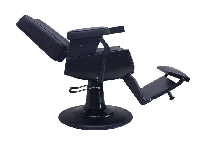 KARMA BRISBANE BARBER CHAIR BLACK & BLACK