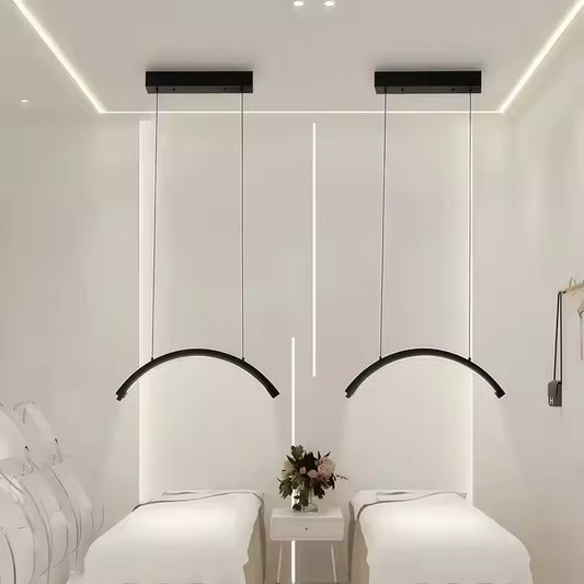 Karma LED 28″ Ceiling Mounted Lamp White