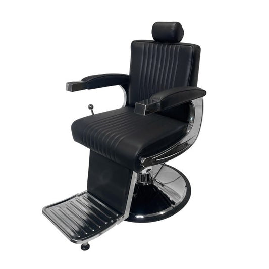 KARMA MT ISA BARBER CHAIR BLACK & CHROME
