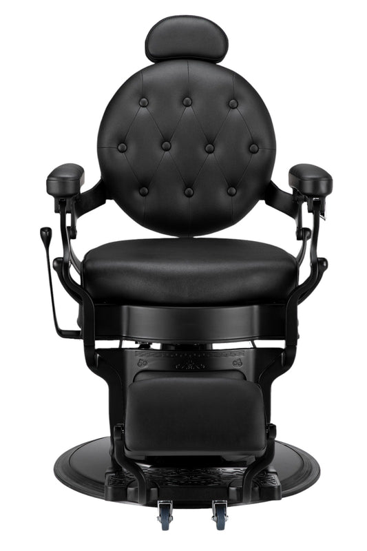 KARMA MACKAY BARBER CHAIR BLACK & BLACK