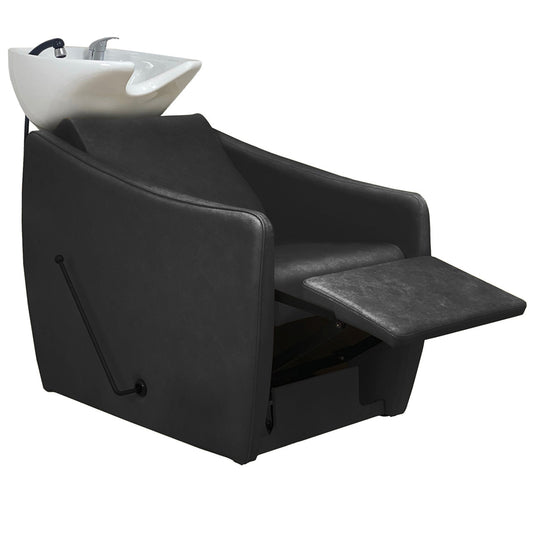 Malibu Shampoo Unit - Black