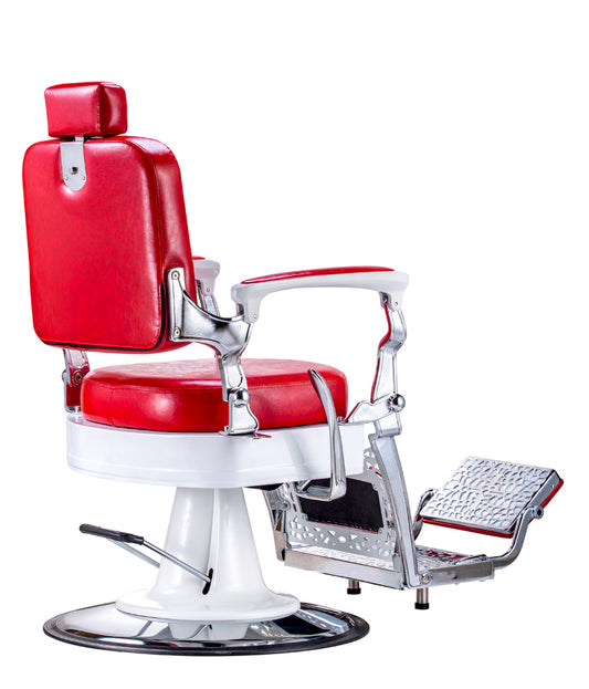 KARMA NOOSA BARBER CHAIR RED & WHITE