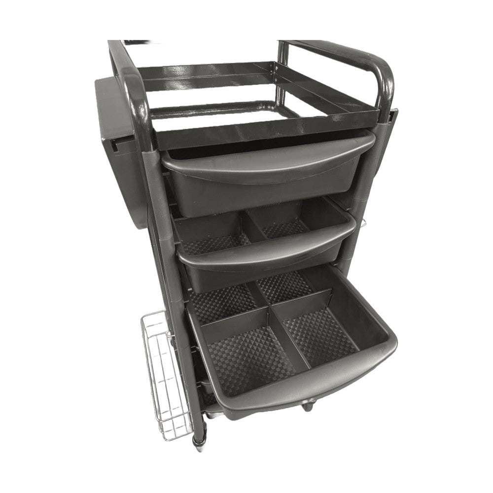 Karma Darwin Full Metal 6 Tier Super Heavy Duty Trolley - Fully Assembled