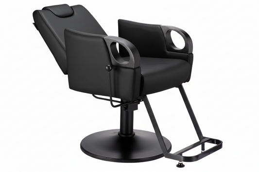 Karma Tumut Reclining Salon, Barber & Beauty Chair Black