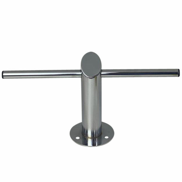 Cross Footrest - Chrome