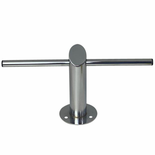 Cross Footrest - Chrome