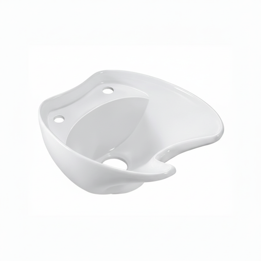Square white basin product image