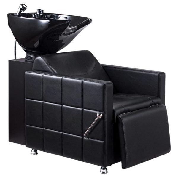 Karma Complete Shampoo Unit Wangaratta Black With Black Basin