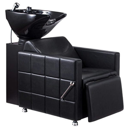 Karma Complete Shampoo Unit Wangaratta Black With Black Basin