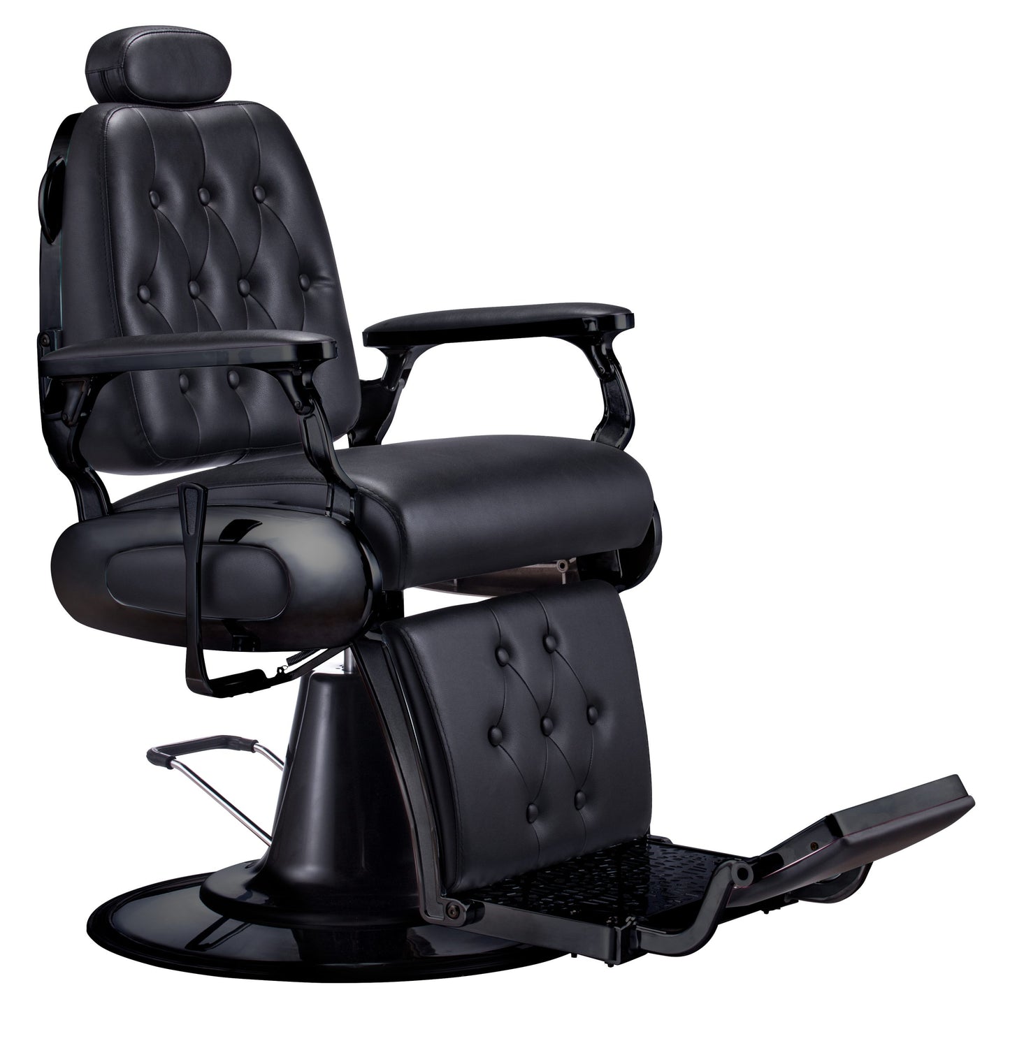 KARMA AIRLIE BEACH BARBER CHAIR BLACK & BLACK
