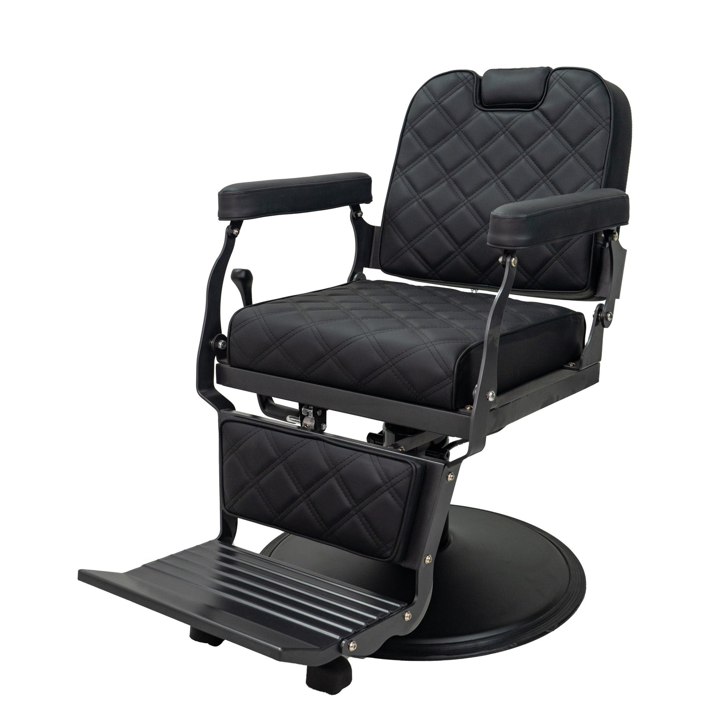 KARMA PADDINGTON BARBER CHAIR BLACK & BLACK (ASSTD COLOURS)