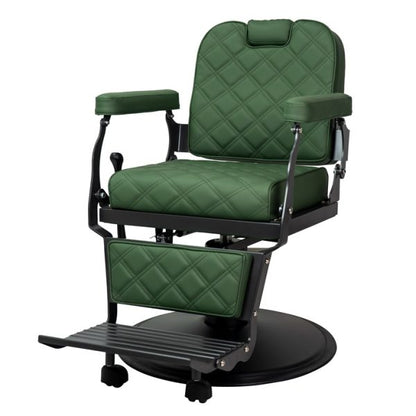KARMA PADDINGTON BARBER CHAIR BLACK & BLACK (ASSTD COLOURS)
