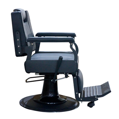 KARMA HAWTHORN BARBER CHAIR BLACK & BLACK