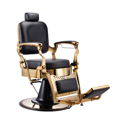 KARMA NOOSA BARBER CHAIR BLACK & GOLD