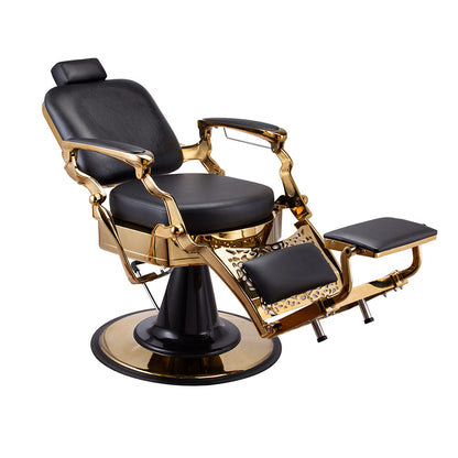 KARMA NOOSA BARBER CHAIR BLACK & GOLD