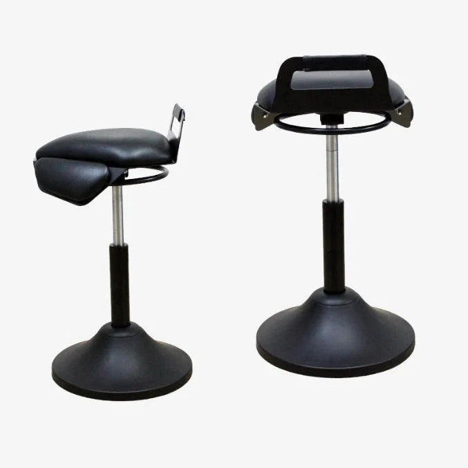 Karma St Franklin Pedestal Stool Black