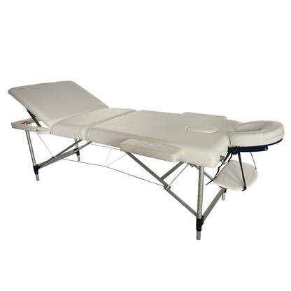 KARMA BLUFF PORTABLE FOLDABLE MASSAGE TABLE WHITE