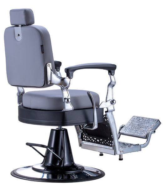 KARMA NOOSA BARBER CHAIR GREY & BLACK