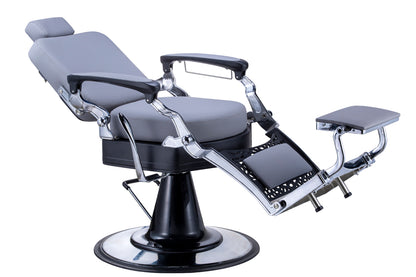 KARMA NOOSA BARBER CHAIR GREY & BLACK
