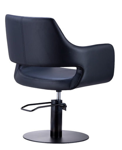 Karma Mudgee Salon Chair (Black / Grey / Tan)
