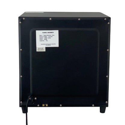 Twin Towel Warmer - Black | 48 Towel Capacity