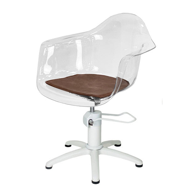 Erica Styling Chair Clear