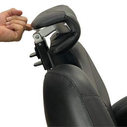 Austin Barber Chair - Black