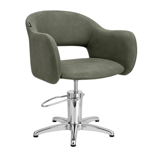 Nora Styling Chair Forest Green for Professional Salons, Barbers and Tattoo Studios