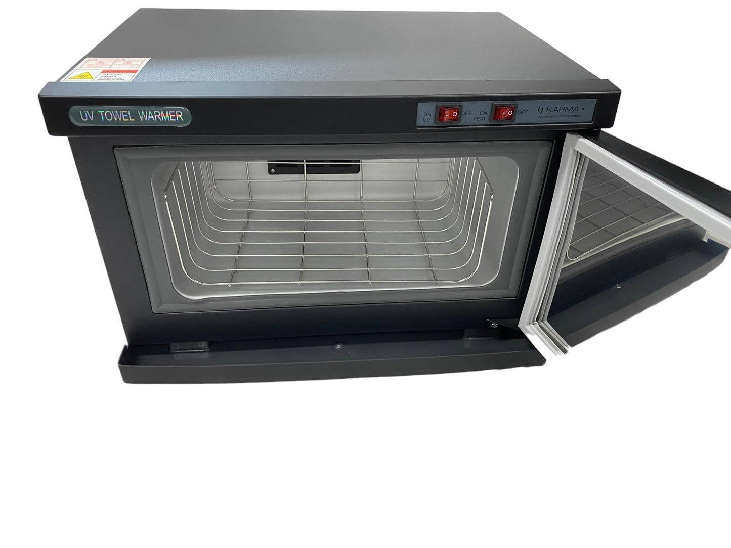 Karma UV Hot Towel Cabinet 18L - Black or White | Professional UV Sterilizer