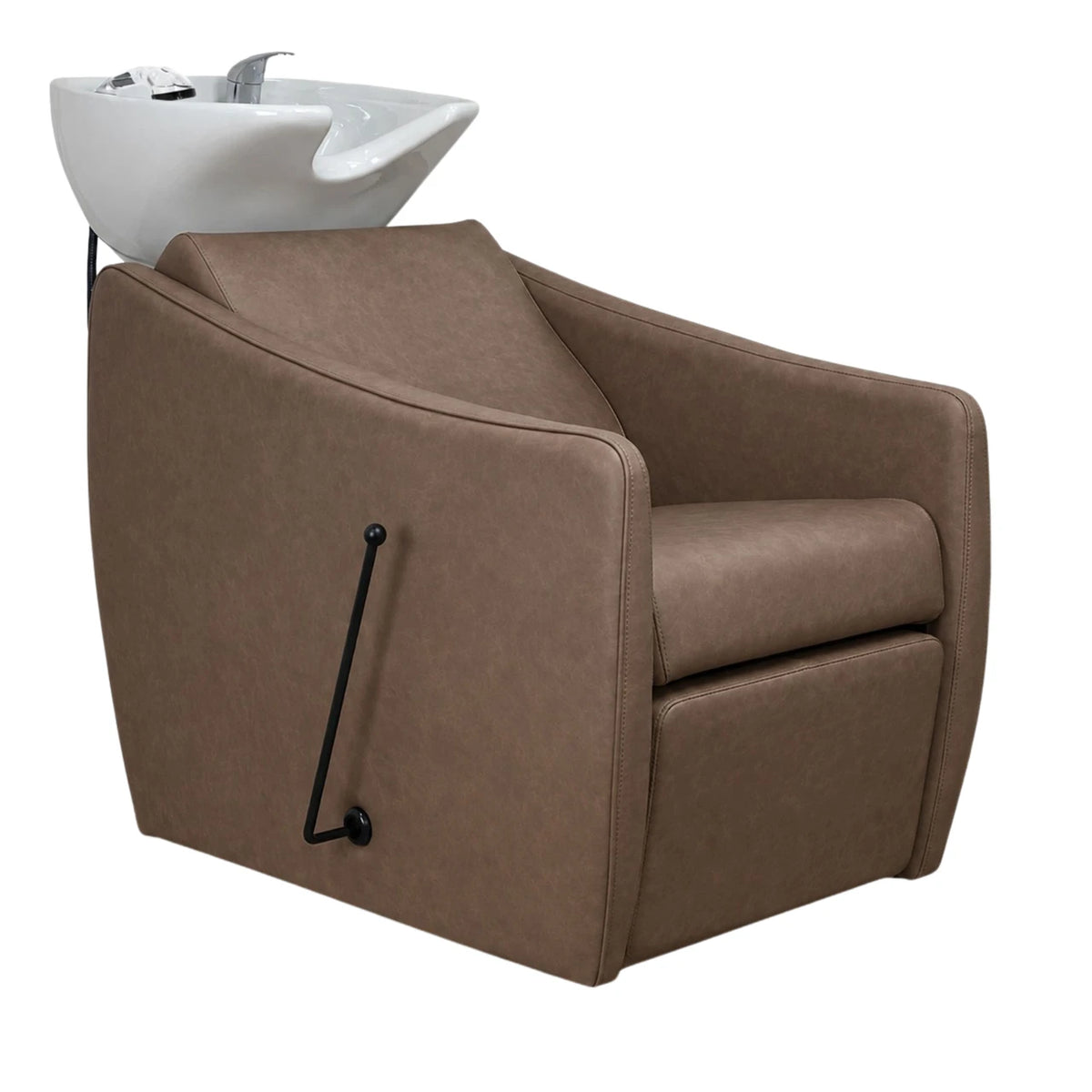 Malibu Shampoo Unit - Truffle Brown for Professional Salons, Barbers and Tattoo Studios