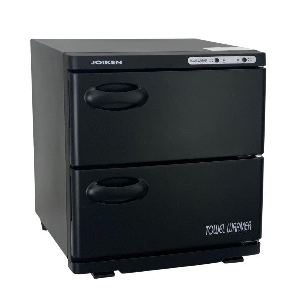 Twin Towel Warmer - Black | 48 Towel Capacity