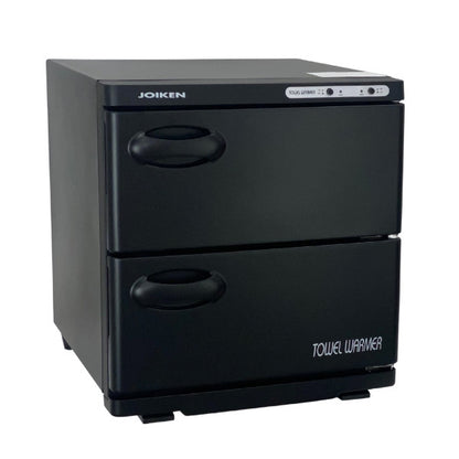 Twin Towel Warmer - Black | 48 Towel Capacity