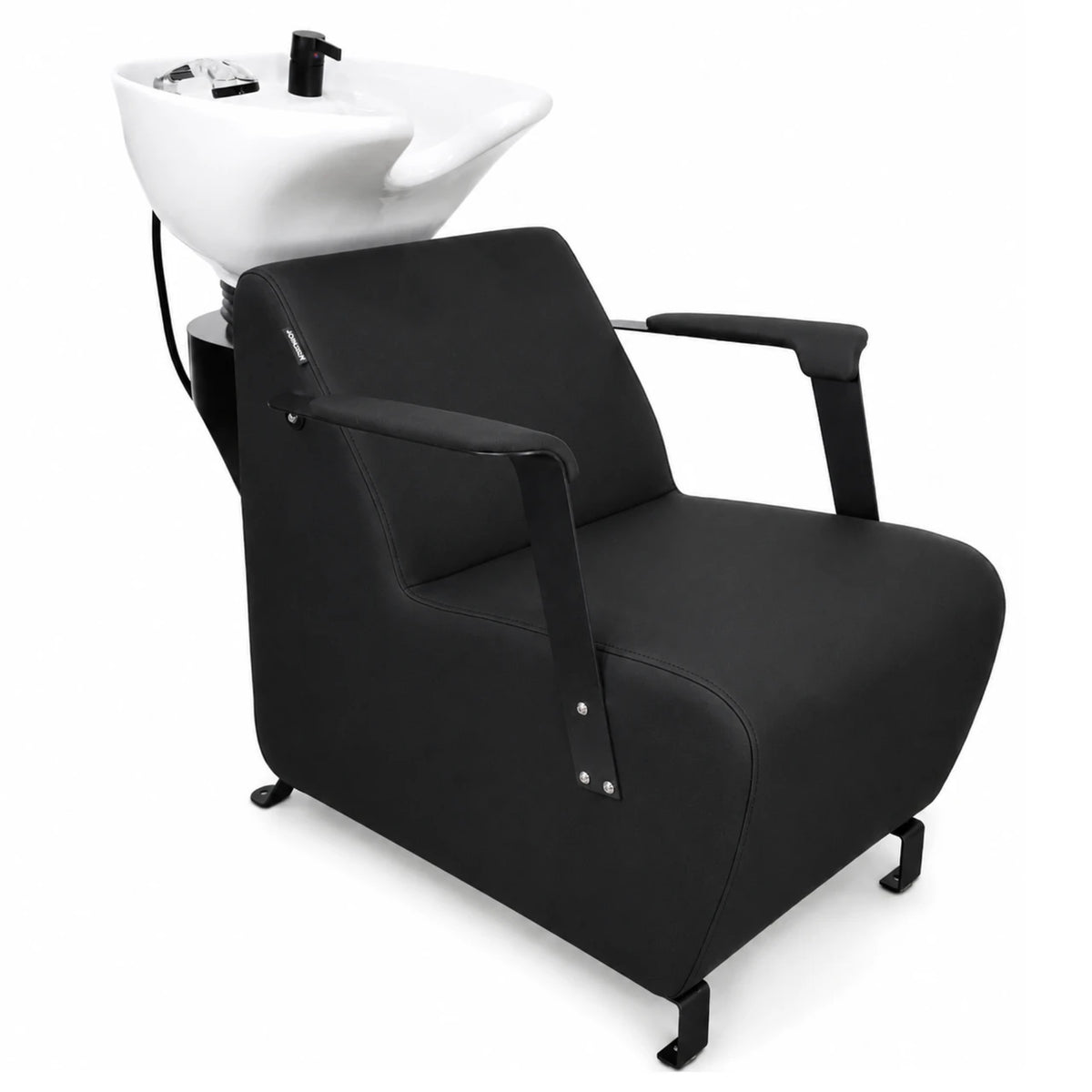 Athens Shampoo Unit - Black for Professional Salons, Barbers and Tattoo Studios