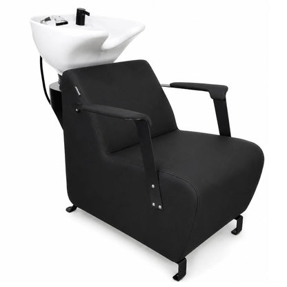Athens Shampoo Unit - Black for Professional Salons, Barbers and Tattoo Studios