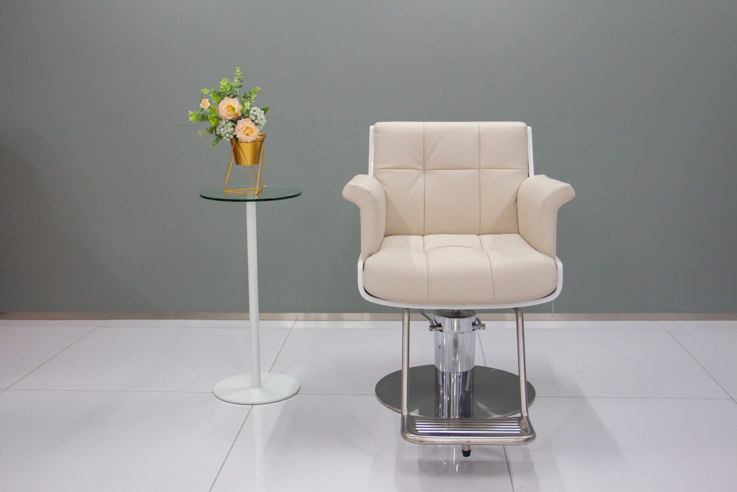 Karma Nowra Salon Chair (Grey / Black) or Asstd Colours