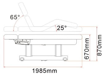KARMA HUNTERVILLE PREMIUM BEAUTY BED WHITE