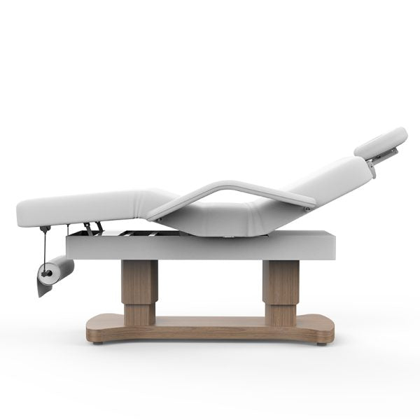 KARMA BETHELS BEACH BEAUTY BED OR TREATMENT TABLE FULL ELECTRIC WHITE
