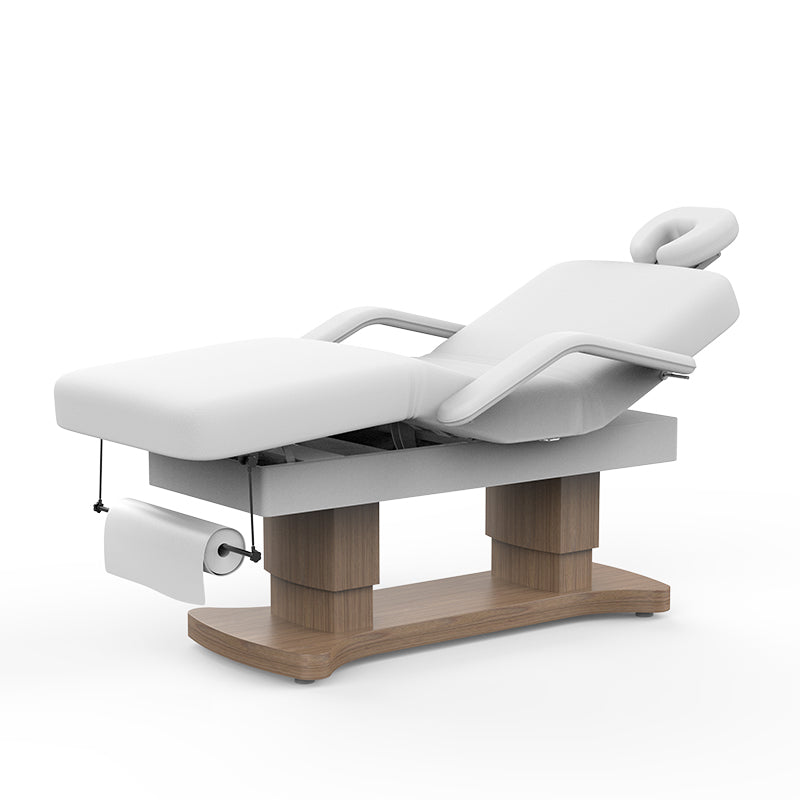 KARMA BETHELS BEACH BEAUTY BED OR TREATMENT TABLE FULL ELECTRIC WHITE