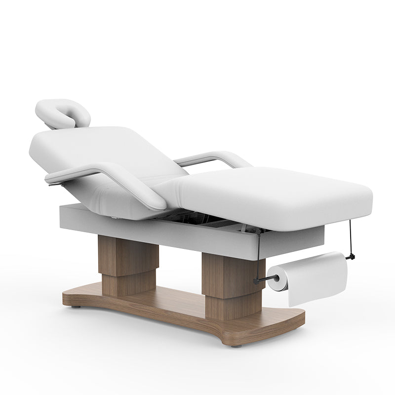 KARMA BETHELS BEACH BEAUTY BED OR TREATMENT TABLE FULL ELECTRIC WHITE