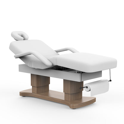 KARMA BETHELS BEACH BEAUTY BED OR TREATMENT TABLE FULL ELECTRIC WHITE