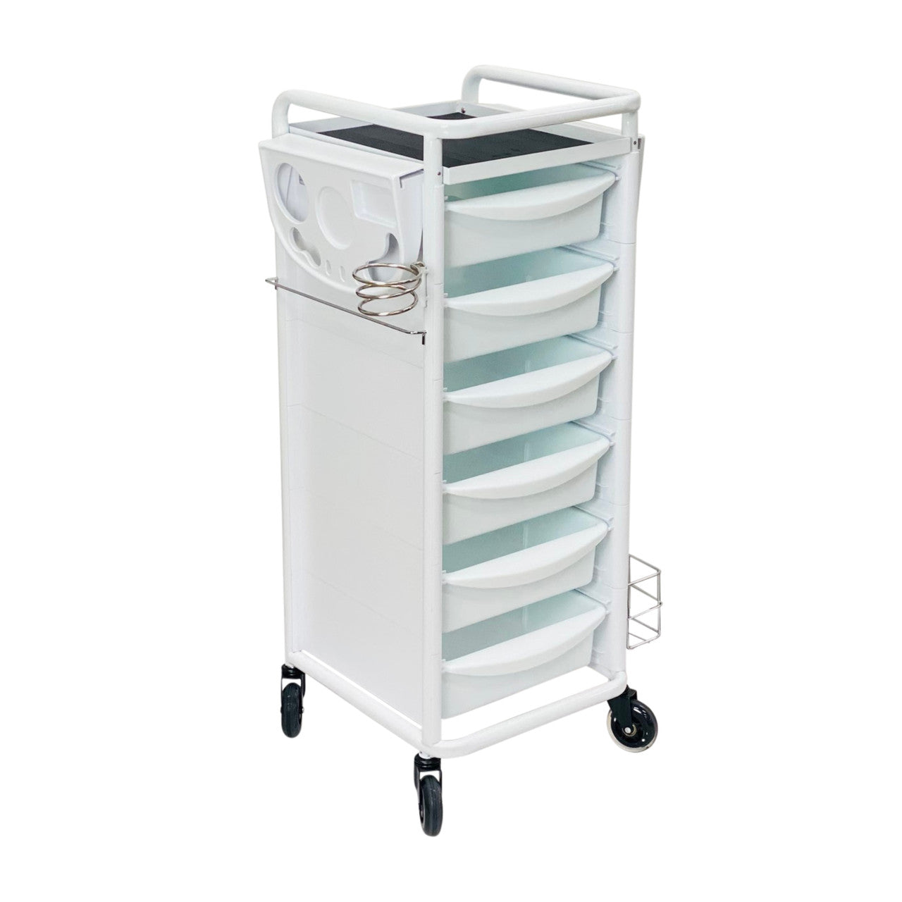 Jasper White 6 Drawer Salon Beauty Trolley