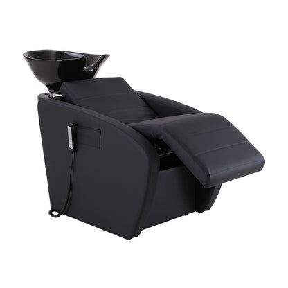 Karma Complete Shampoo Unit Daylesford With Massage Black With Black Deep Basin