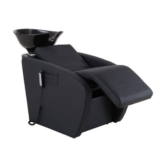 Karma Complete Shampoo Unit Daylesford Basin Heating & Massage Black With Black Deep Basin