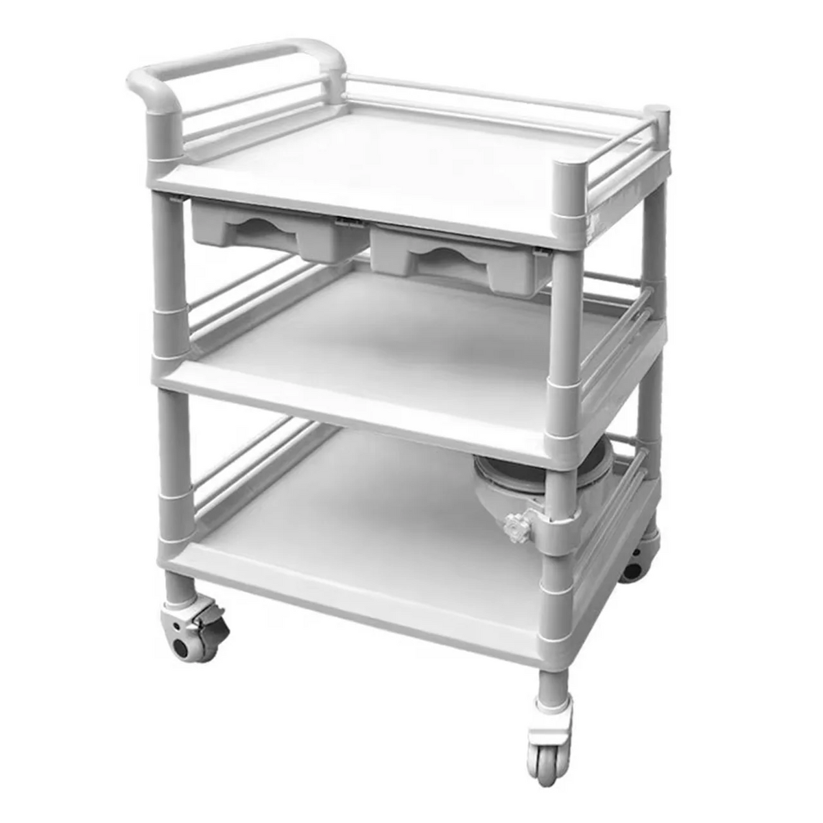 KARMA LIMMEN 3 TIER BEAUTY & MEDICAL TROLLEY LARGE for Professional Salons, Barbers and Tattoo Studios
