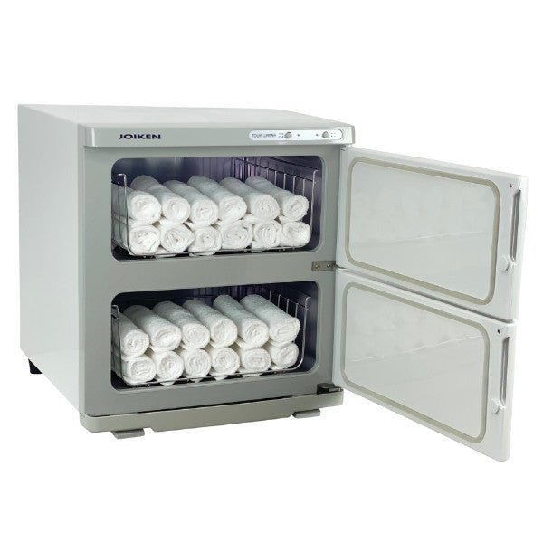 Twin Towel Warmer - White | 48 Towel Capacity