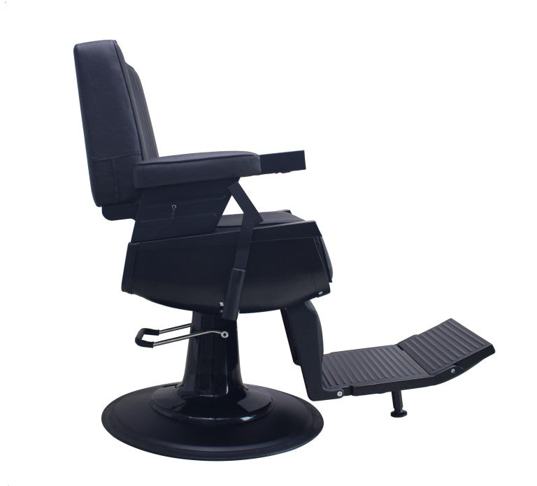 KARMA BRISBANE BARBER CHAIR BLACK & BLACK